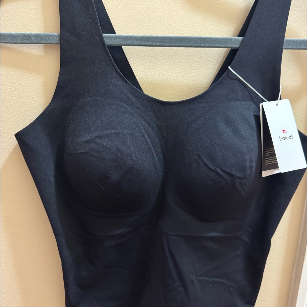 Baleaf Seamless Shapewear Bodysuit Black NWT